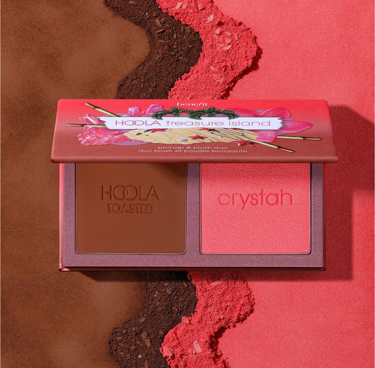 Benefit Cosmetics Hoola &
WANDERful World Duo Mini Bronzer &
Blush Value Set