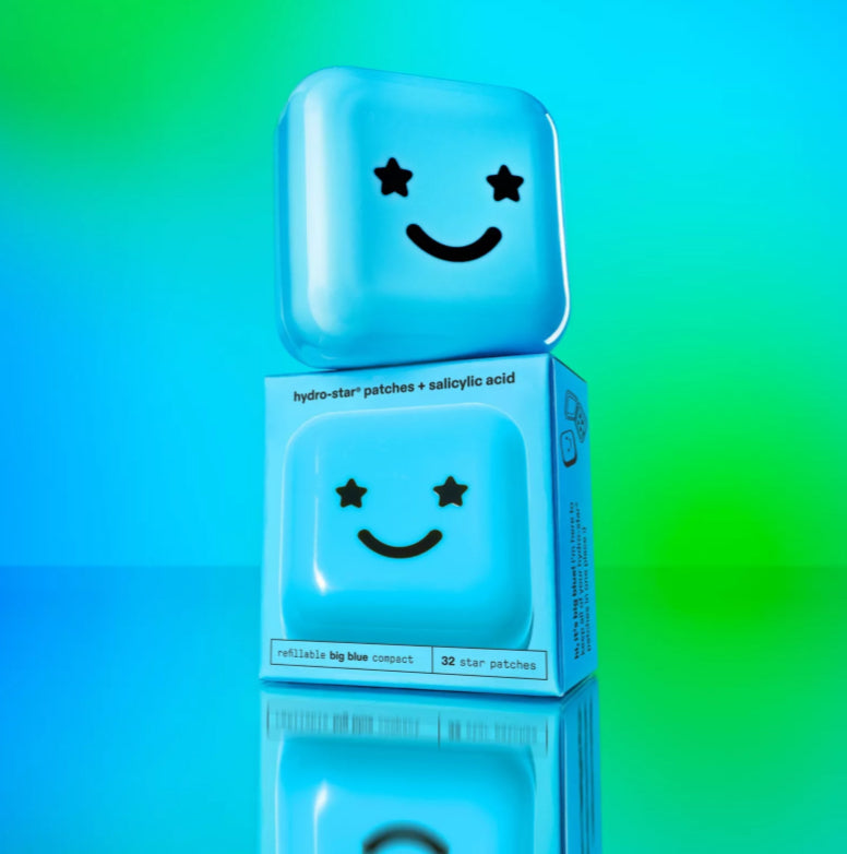 STARFACE - Hydro-Star Salicylic Acid Patches + Big Blue Compact
